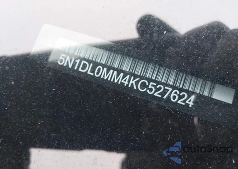 2019 Infiniti Qx60 Luxe z USA, uszkodzony, nr VIN 5N1DL0MM4KC527624